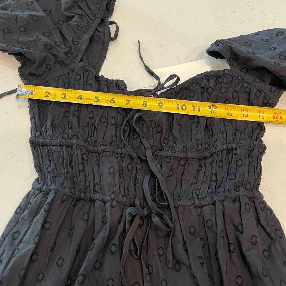 NWT Ulla Johnson Palma Tiered Cotton Eylelet Dress SIZE 8 - Picture 16 of 16